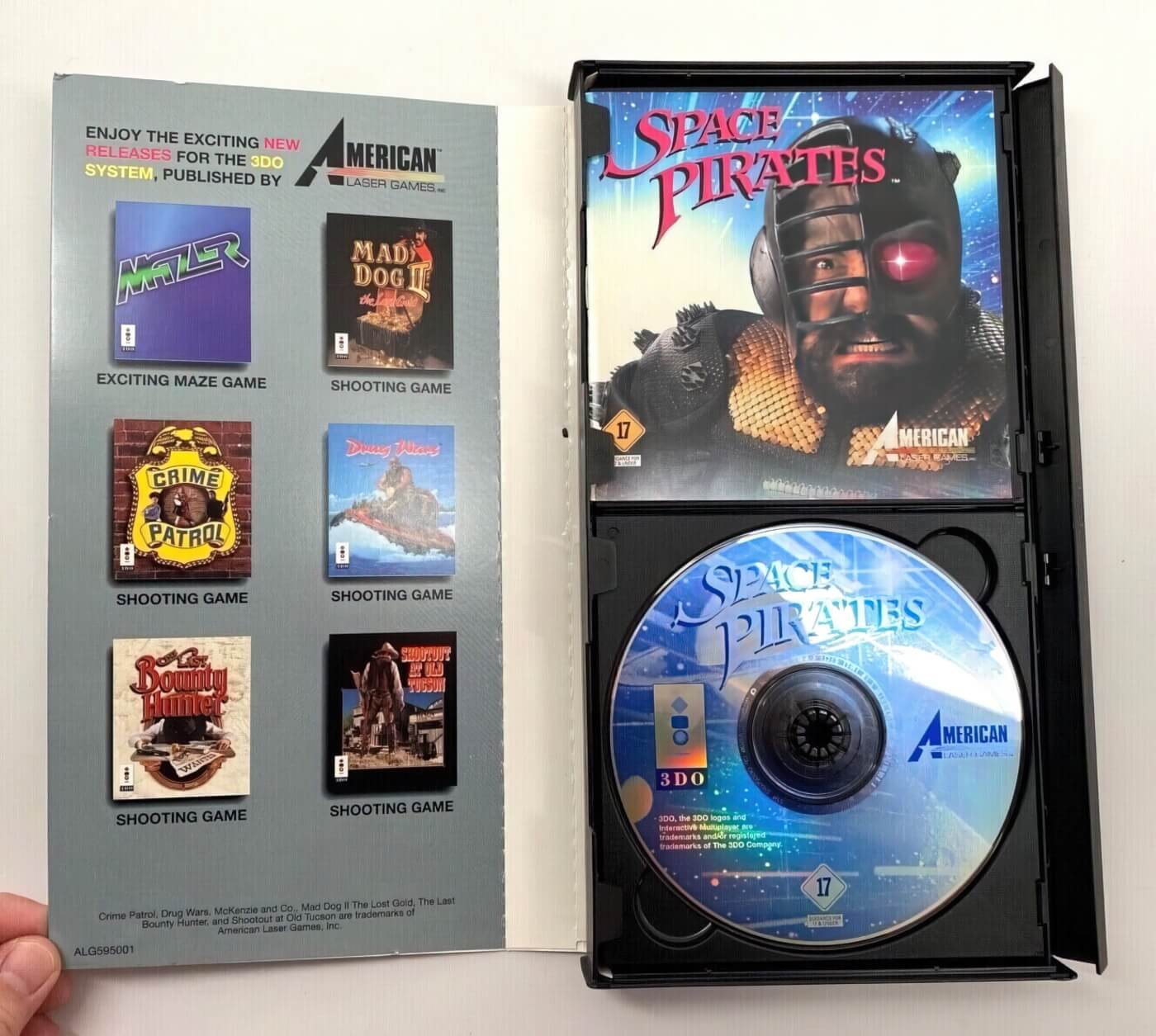 Лицензионный диск Space Pirates для 3DO